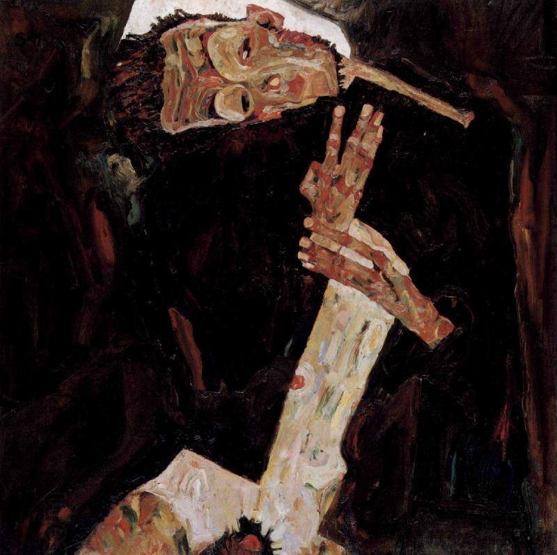 Egon Schiele The Poet China oil painting art